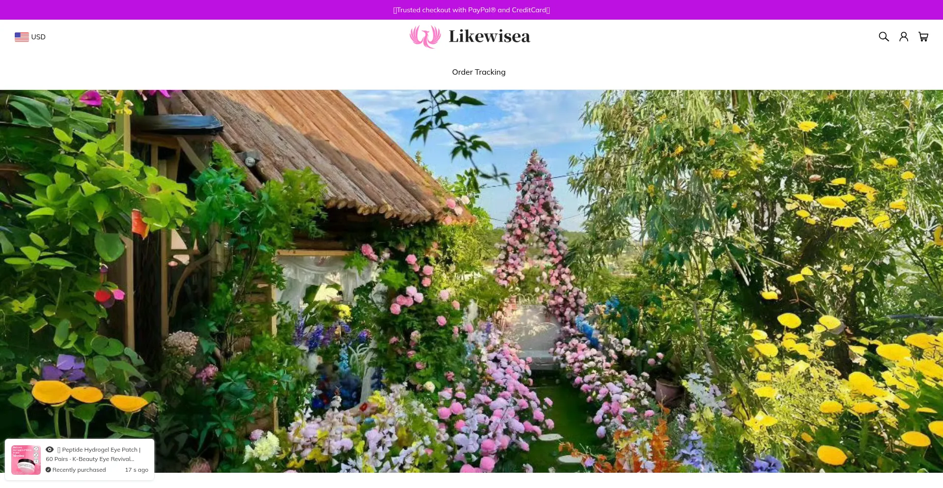 Website screenshot of Likewisea.com