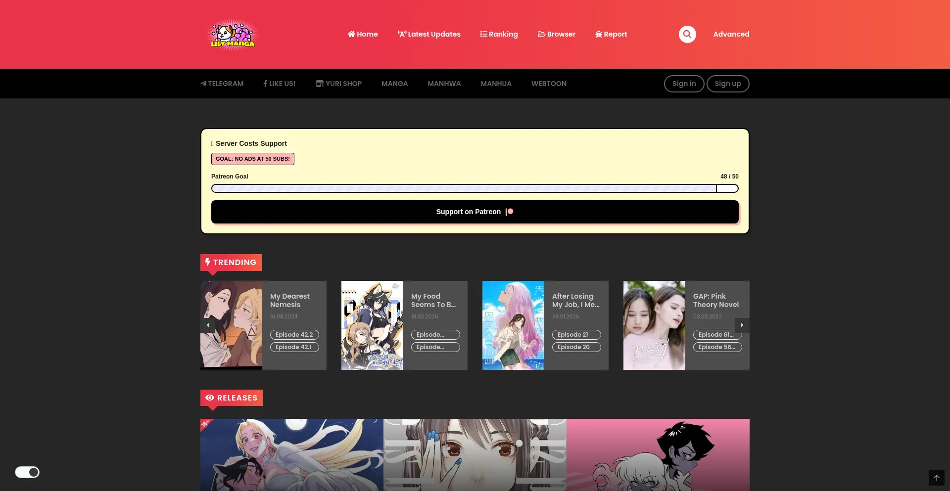 Lilymanga.net