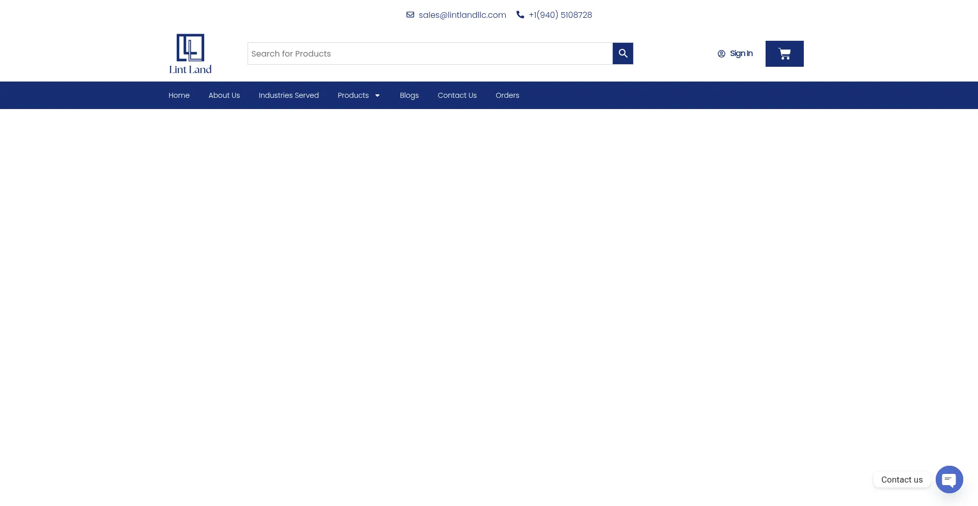 Lintlandllc.com Screenshot