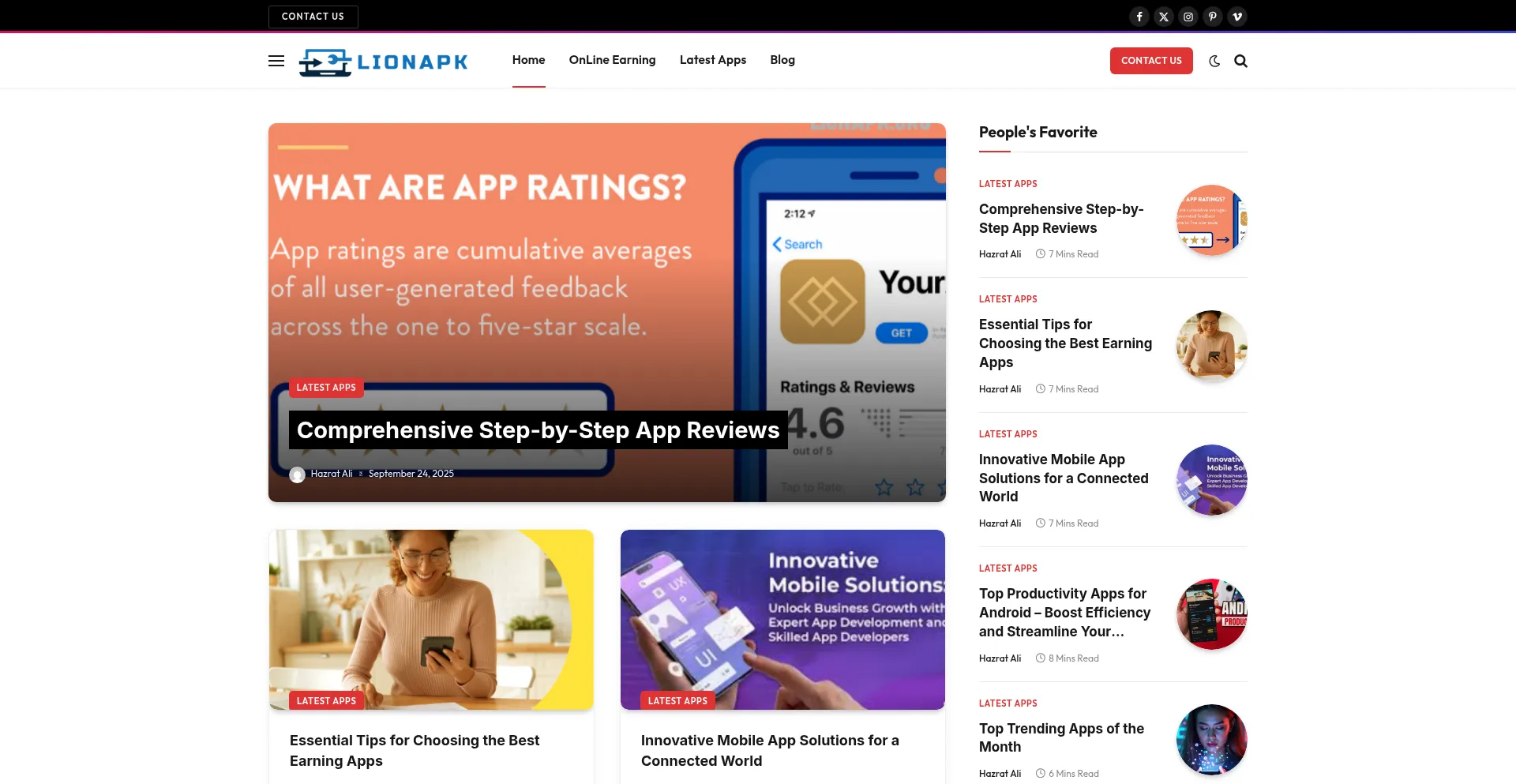 Lionapk.org Screenshot