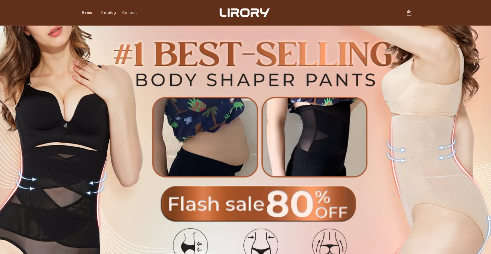 Website screenshot of Lirory.net
