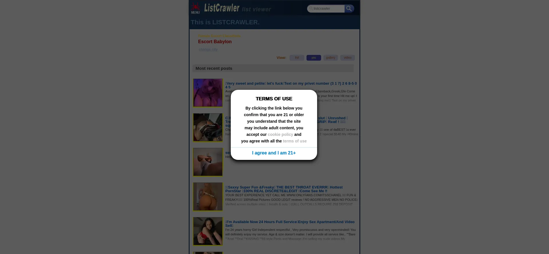 Listcrawler.eu Reviews Check if site is scam or legit