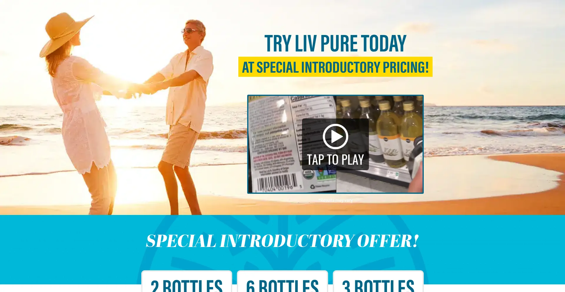Liv-pure.com Screenshot