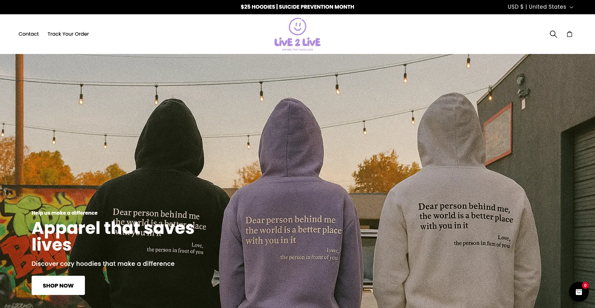 Live2live.org Screenshot