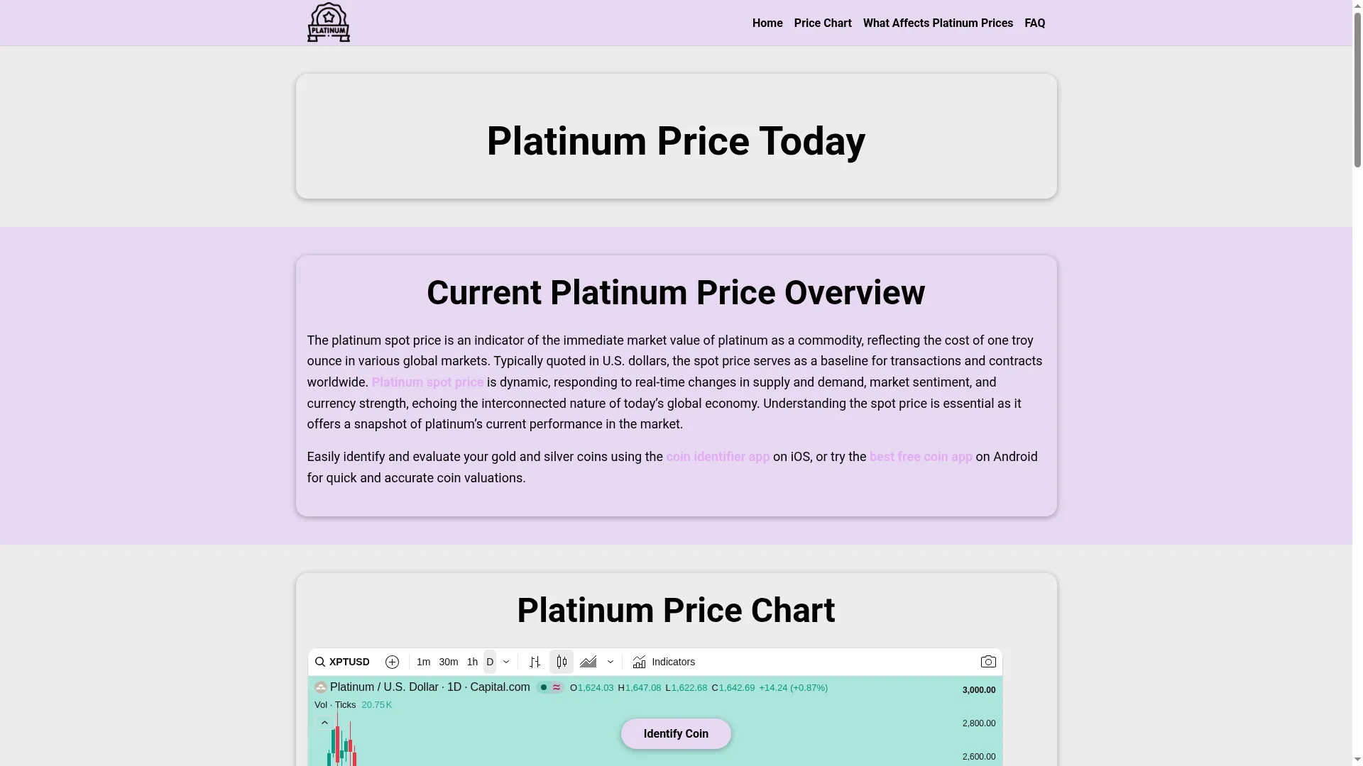Live-platinum-price.com