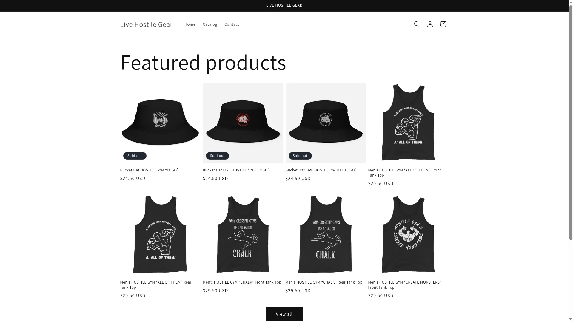 Livehostilegear.com