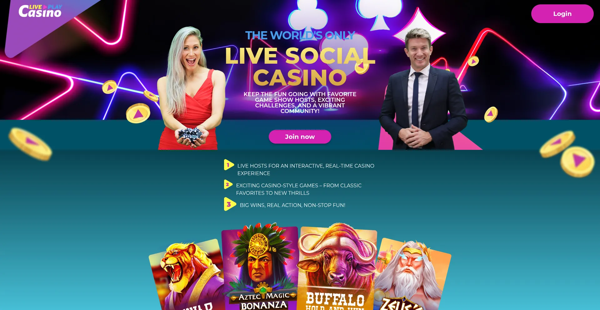 Liveplaycasino.com Screenshot