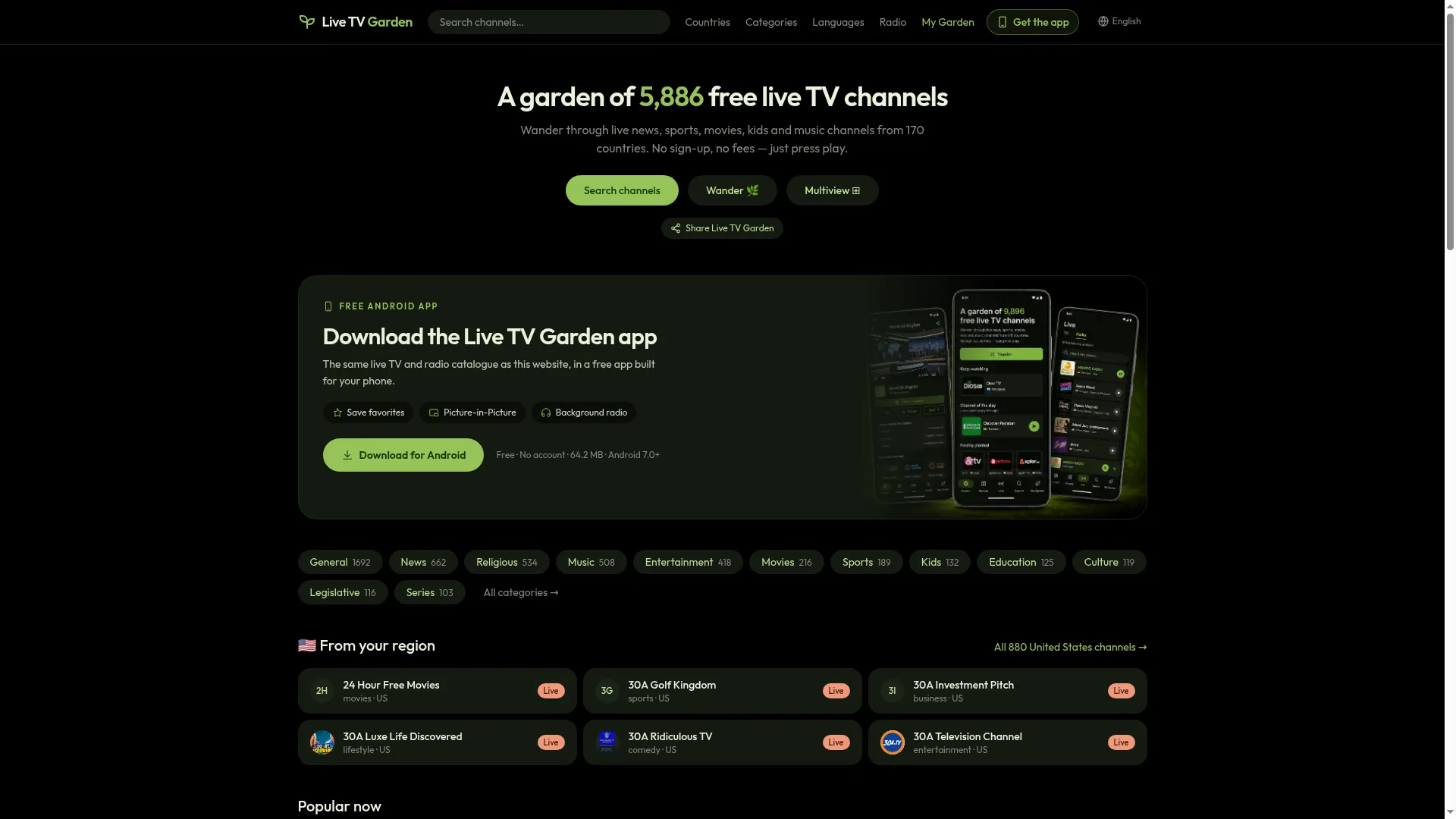 Livetvgarden.com