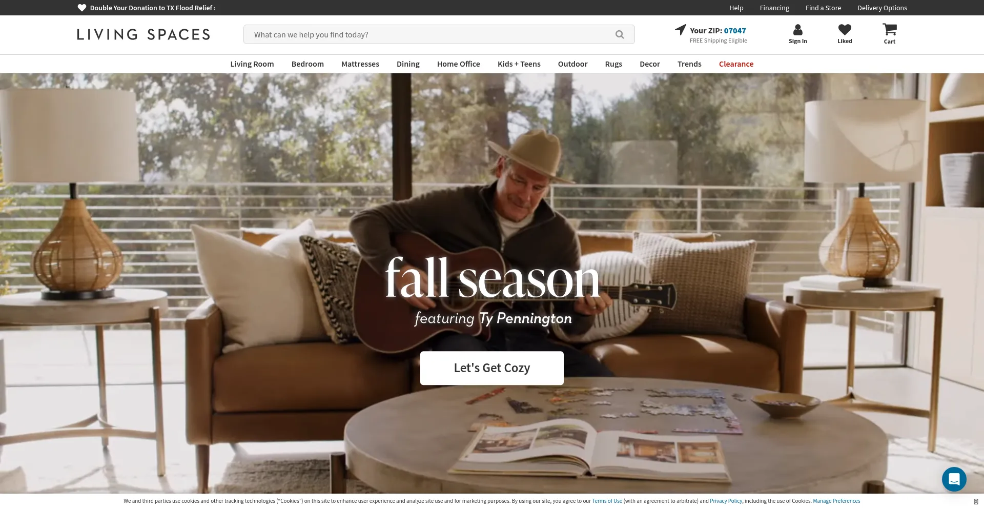 Livingspaces.com Screenshot