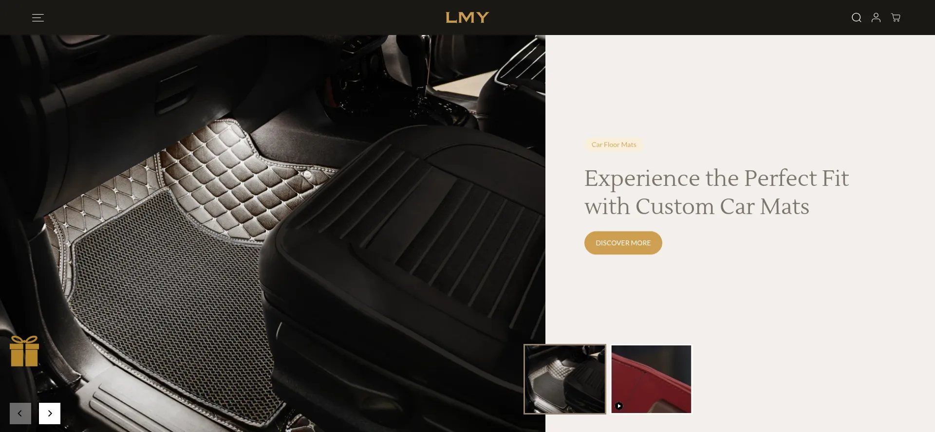 Website screenshot of Lmyauto.com.au