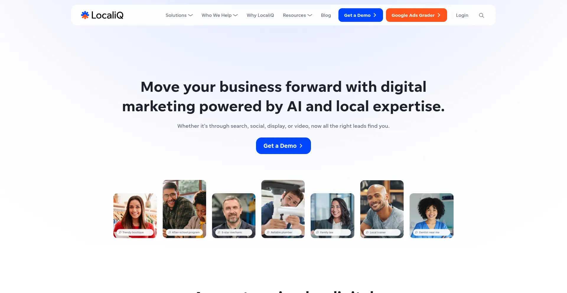 Localiq.com Screenshot