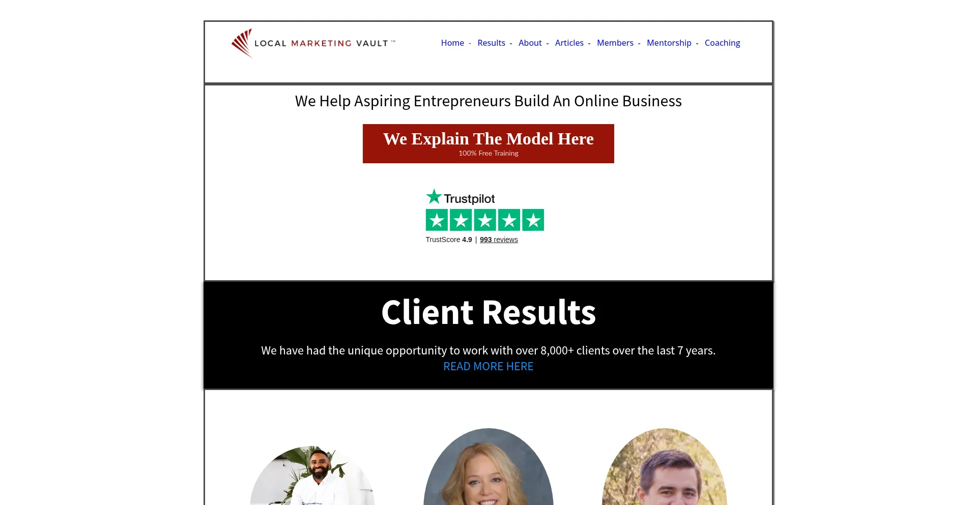 Is Localmarketingvault.com Safe?