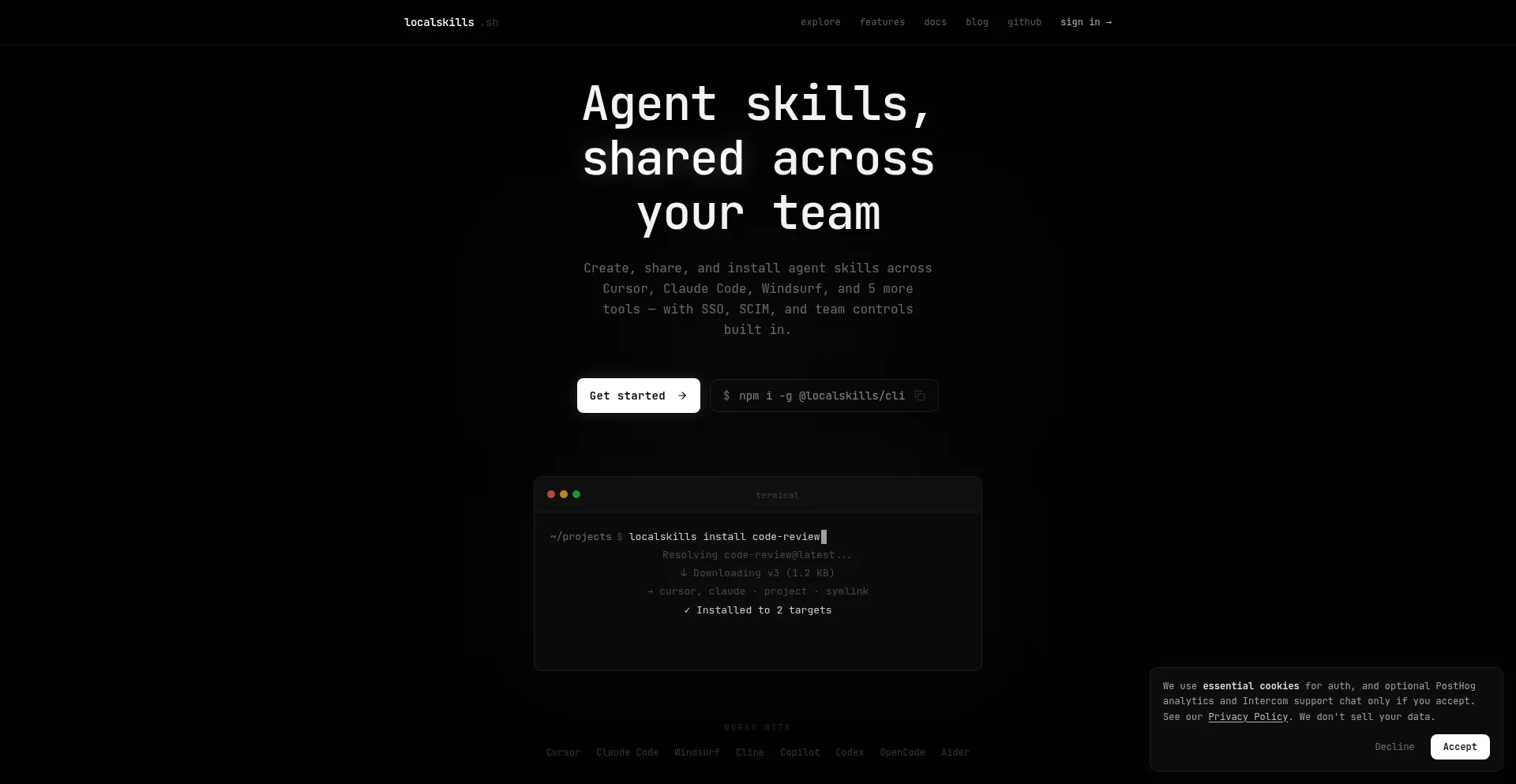 Localskills.sh