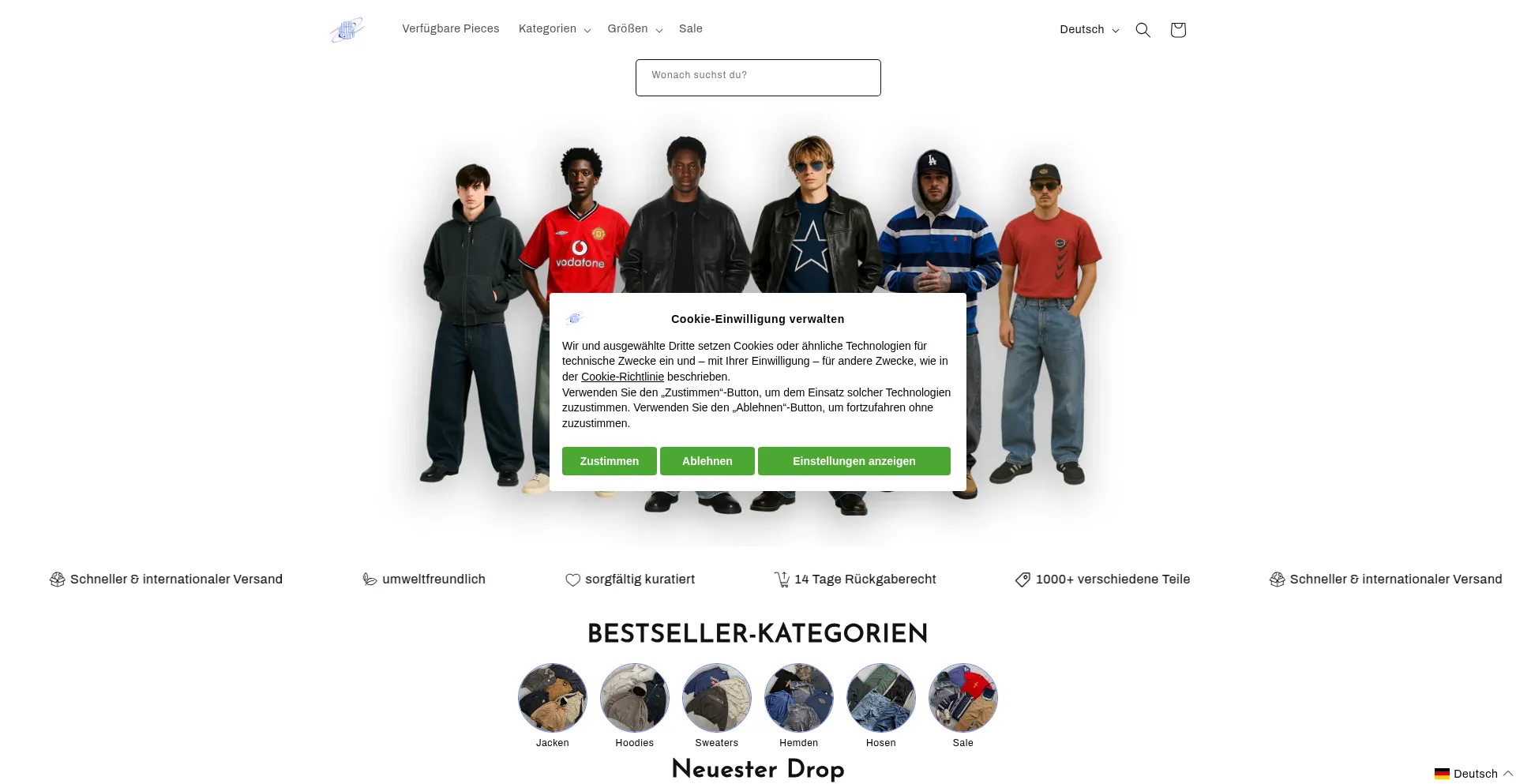 Localvintagedealer.com Screenshot