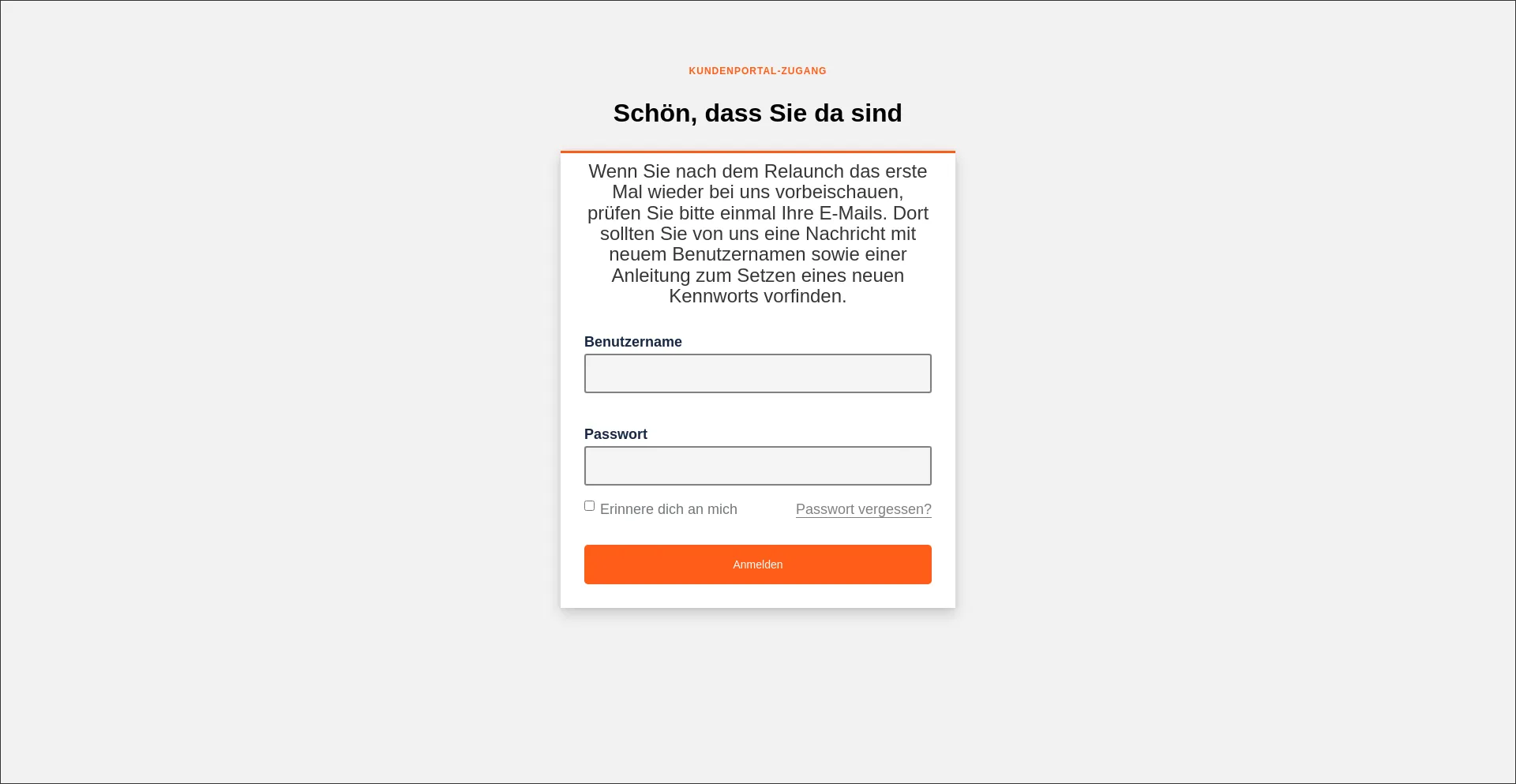 Website screenshot of Login.webgo.de
