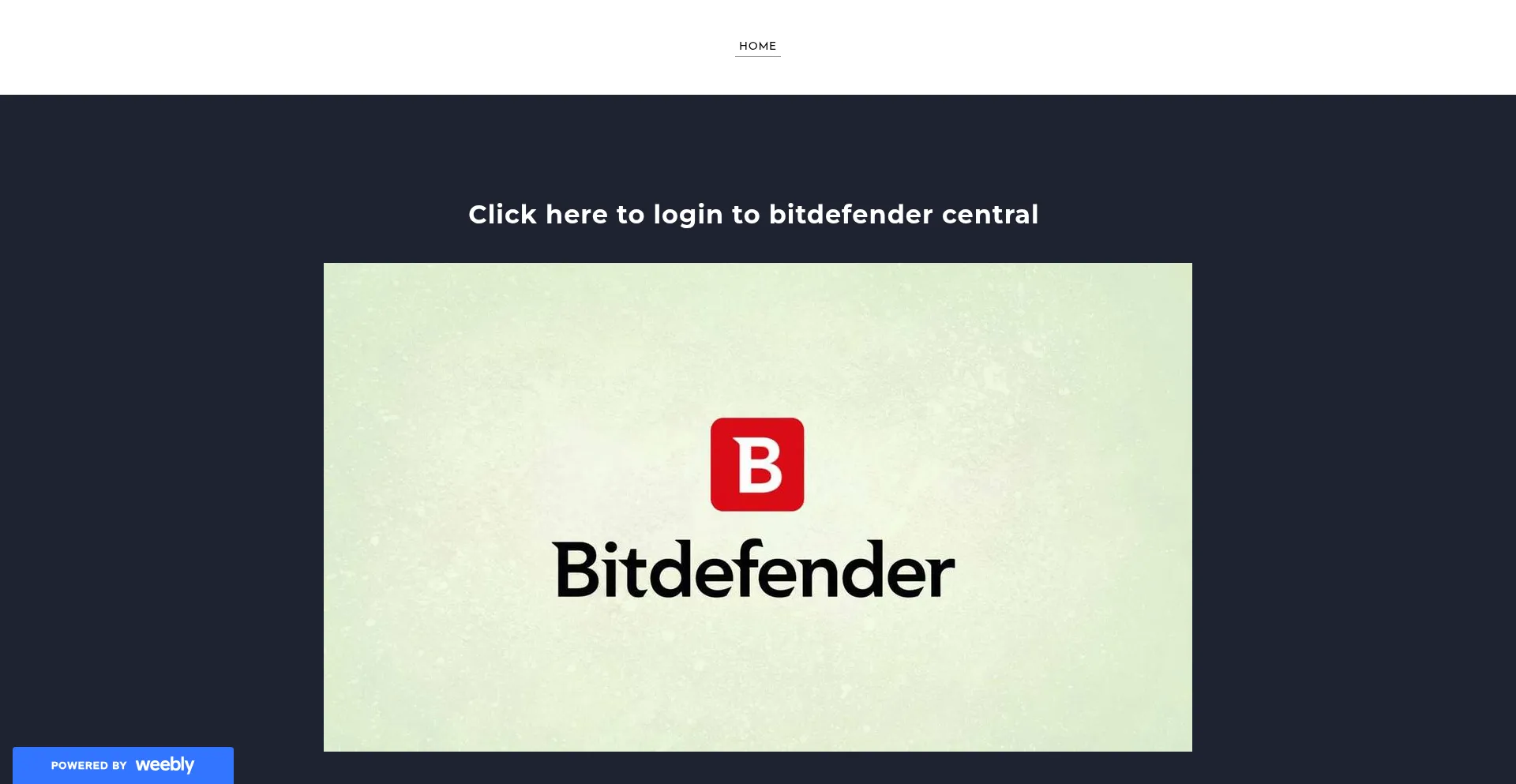 Login-bitdefender.weebly.com