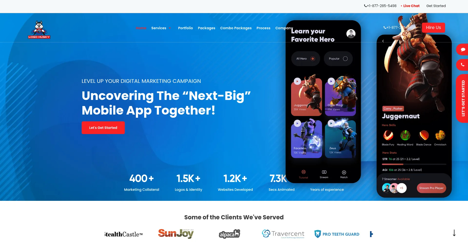 Logohusky.com Screenshot