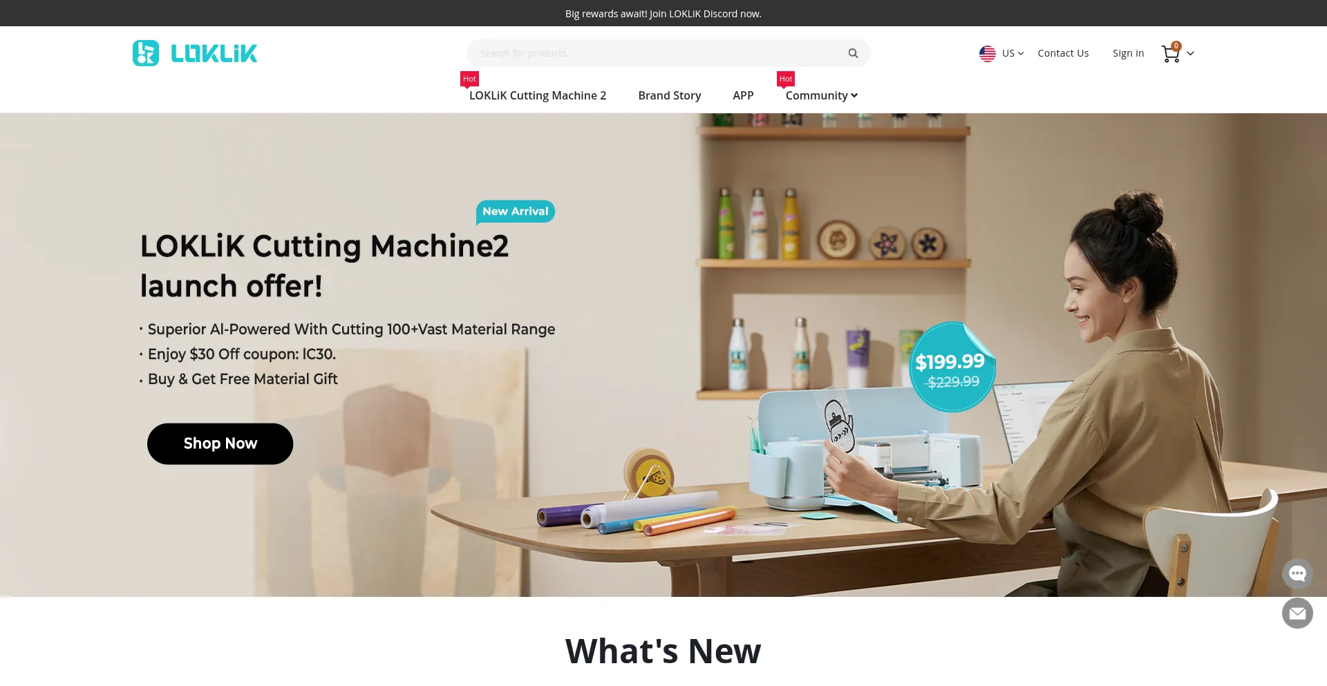 Loklik.com Screenshot