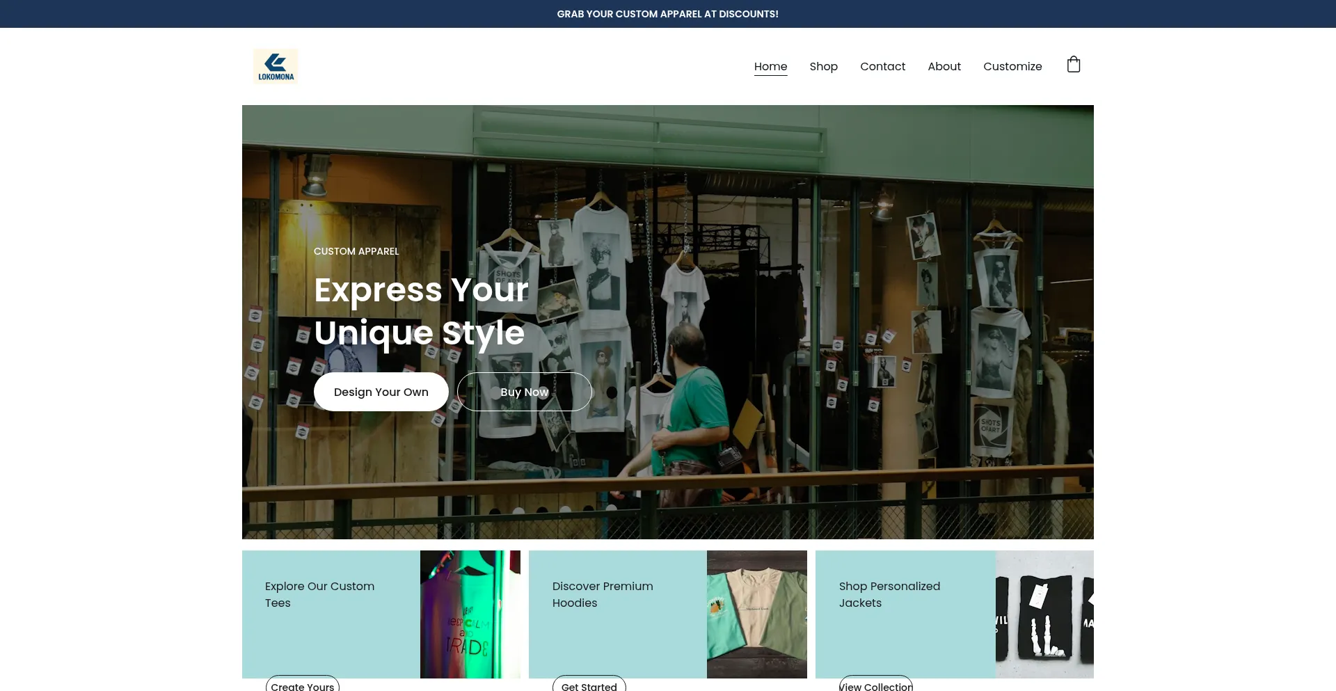 Lokomona.com Screenshot
