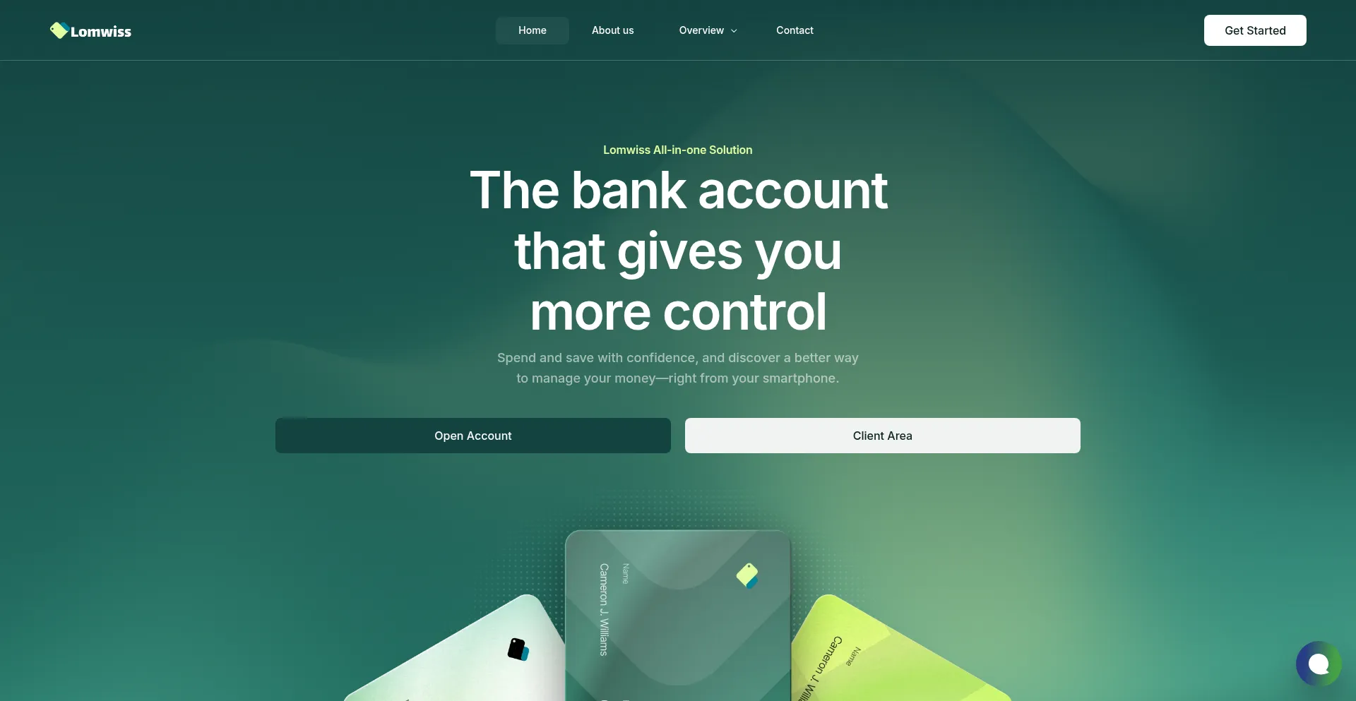 Website screenshot of Lomwiss.com