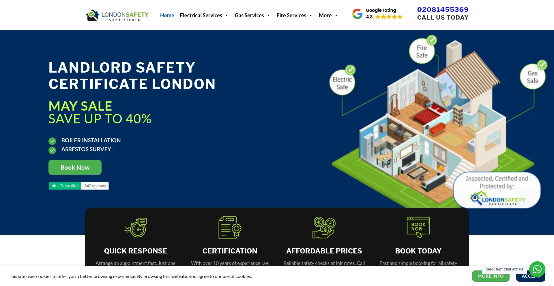 Londonsafetycertificate.co.uk