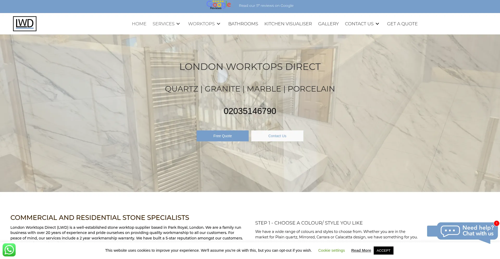 Londonworktopsdirect.co.uk