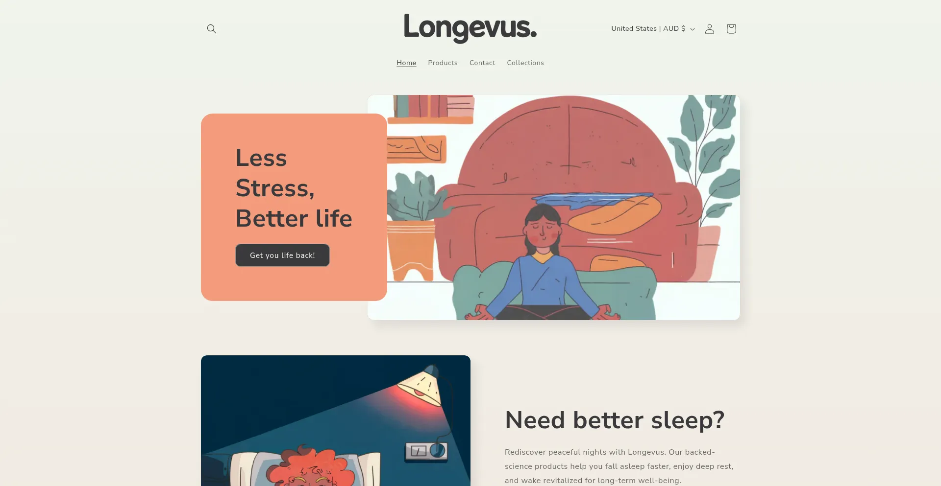 Longevuswell.com Screenshot