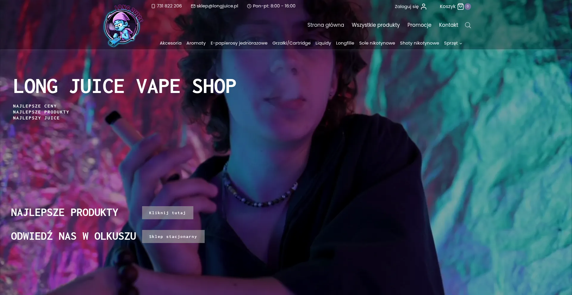 Longjuice.pl Screenshot