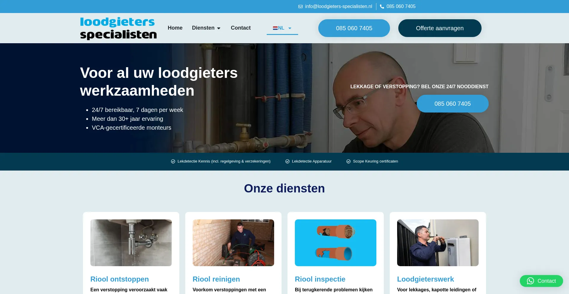 Is Loodgieters-specialisten.nl Safe?
