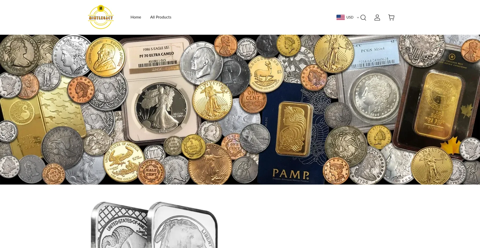 Website screenshot of Lookingfors.shop