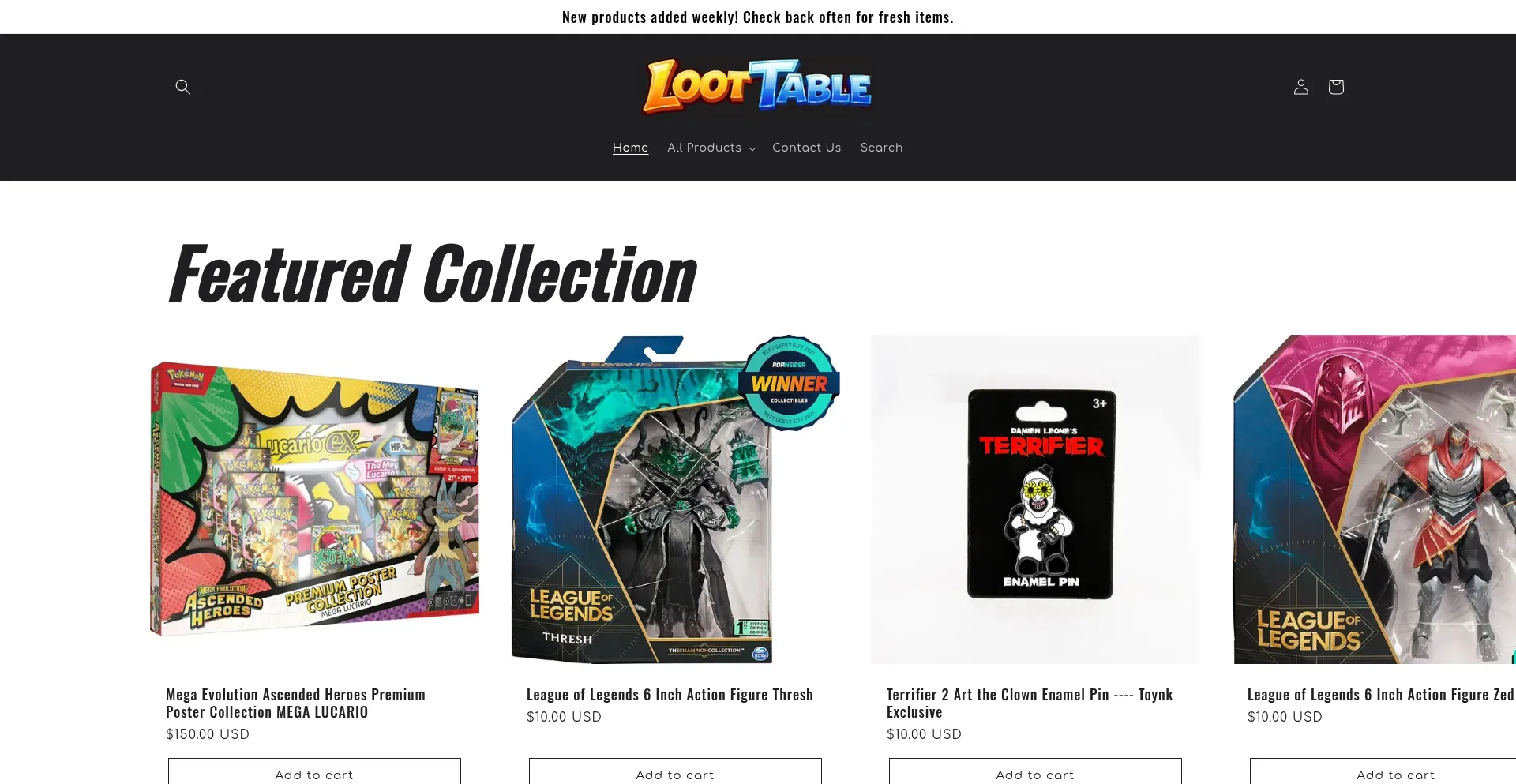 Loottablestore.com