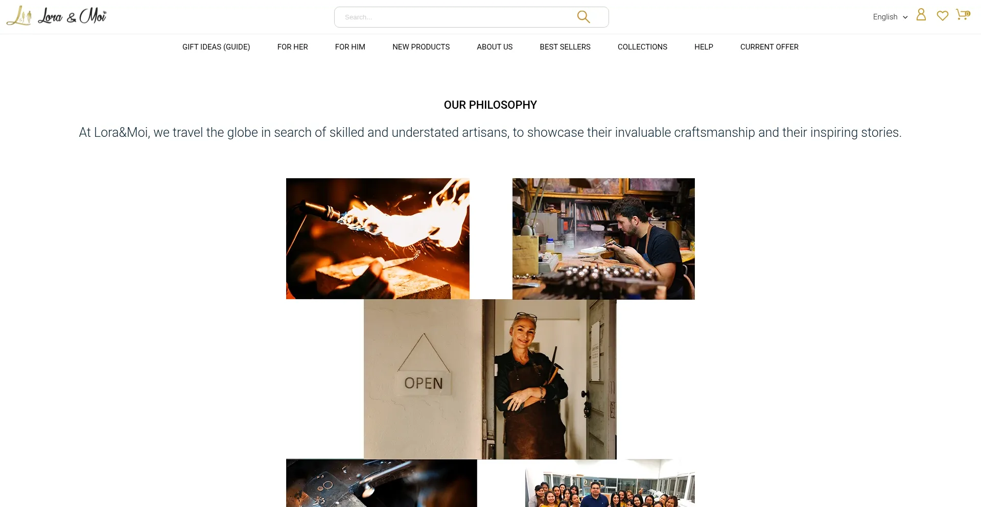 Website screenshot of Lora-moi.ch
