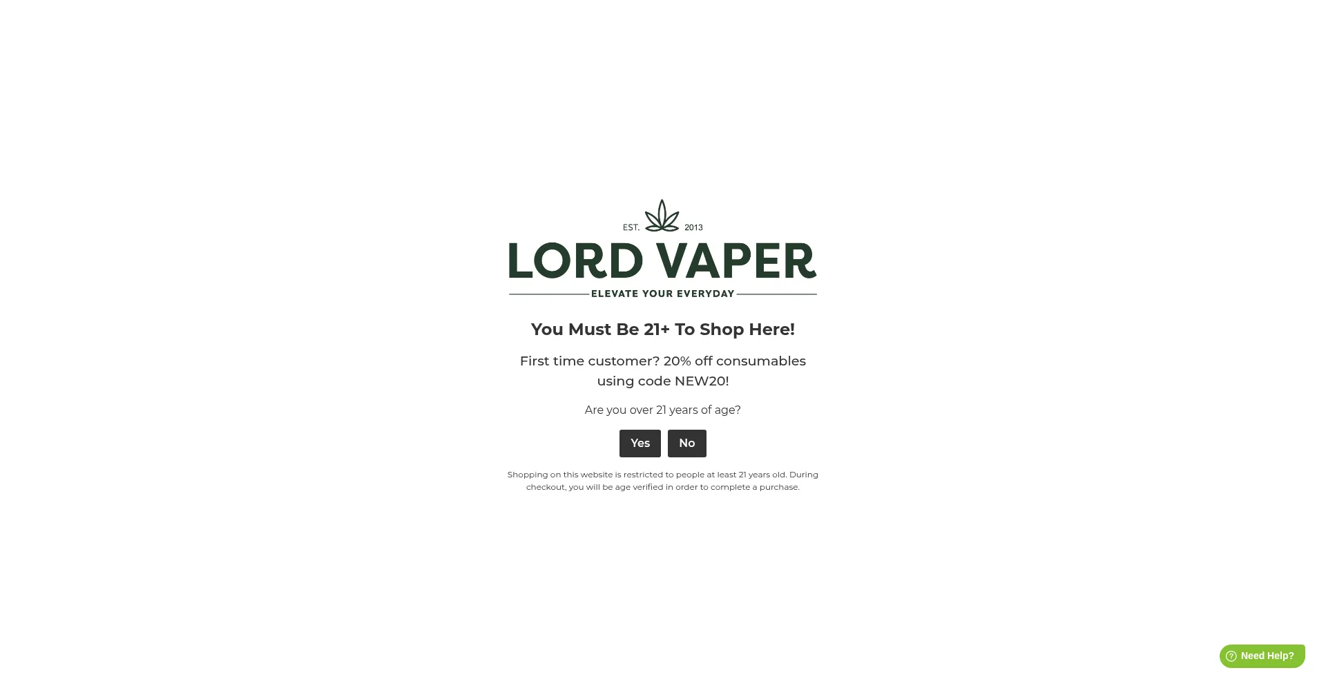Lordvaperpens.com Screenshot