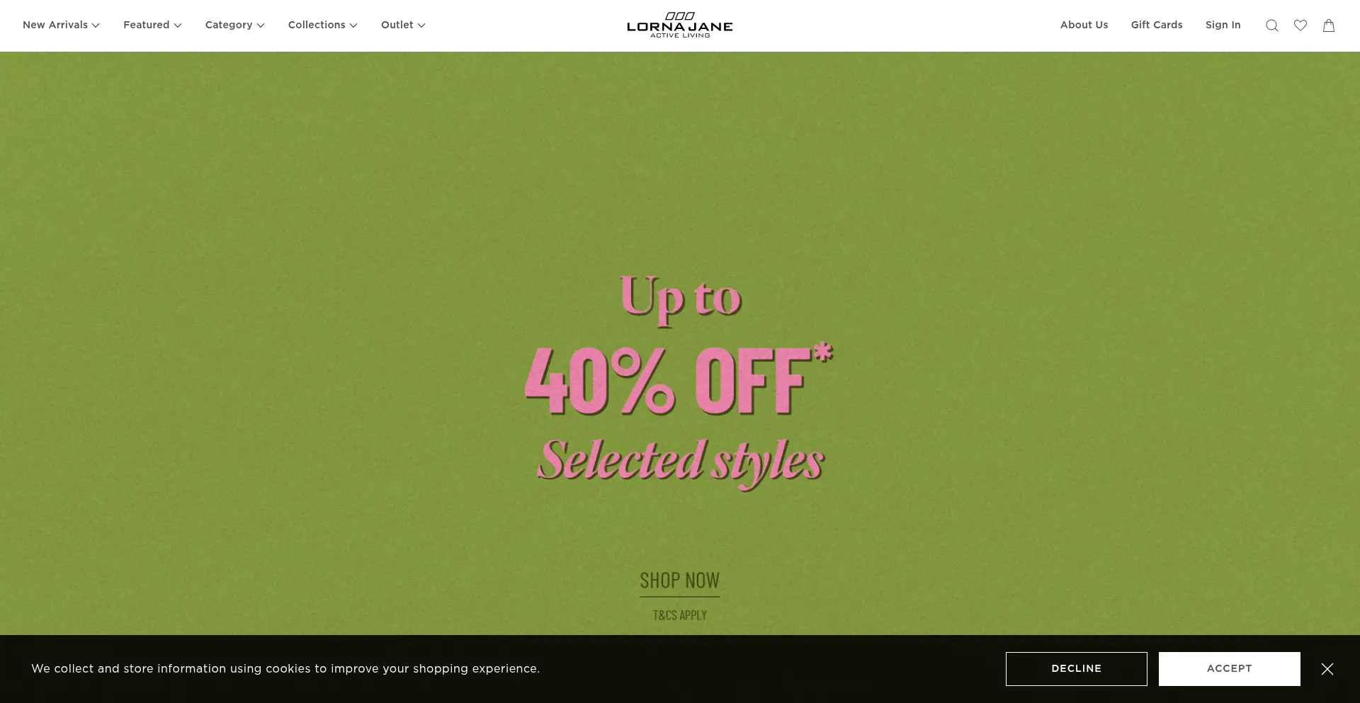 Website screenshot of Lornajane.com