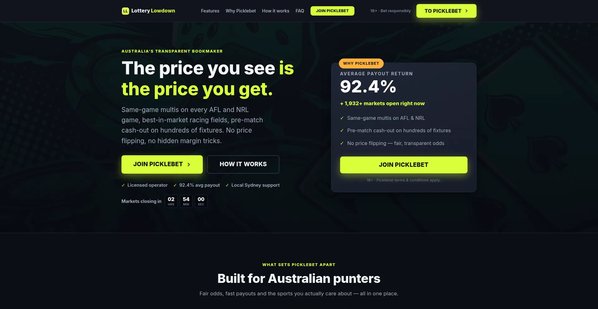 Lotterylowdown.com
