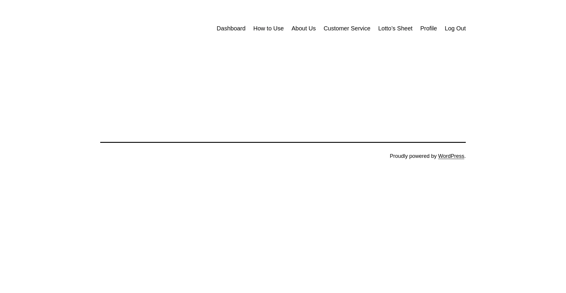 Website screenshot of Lottocash.online