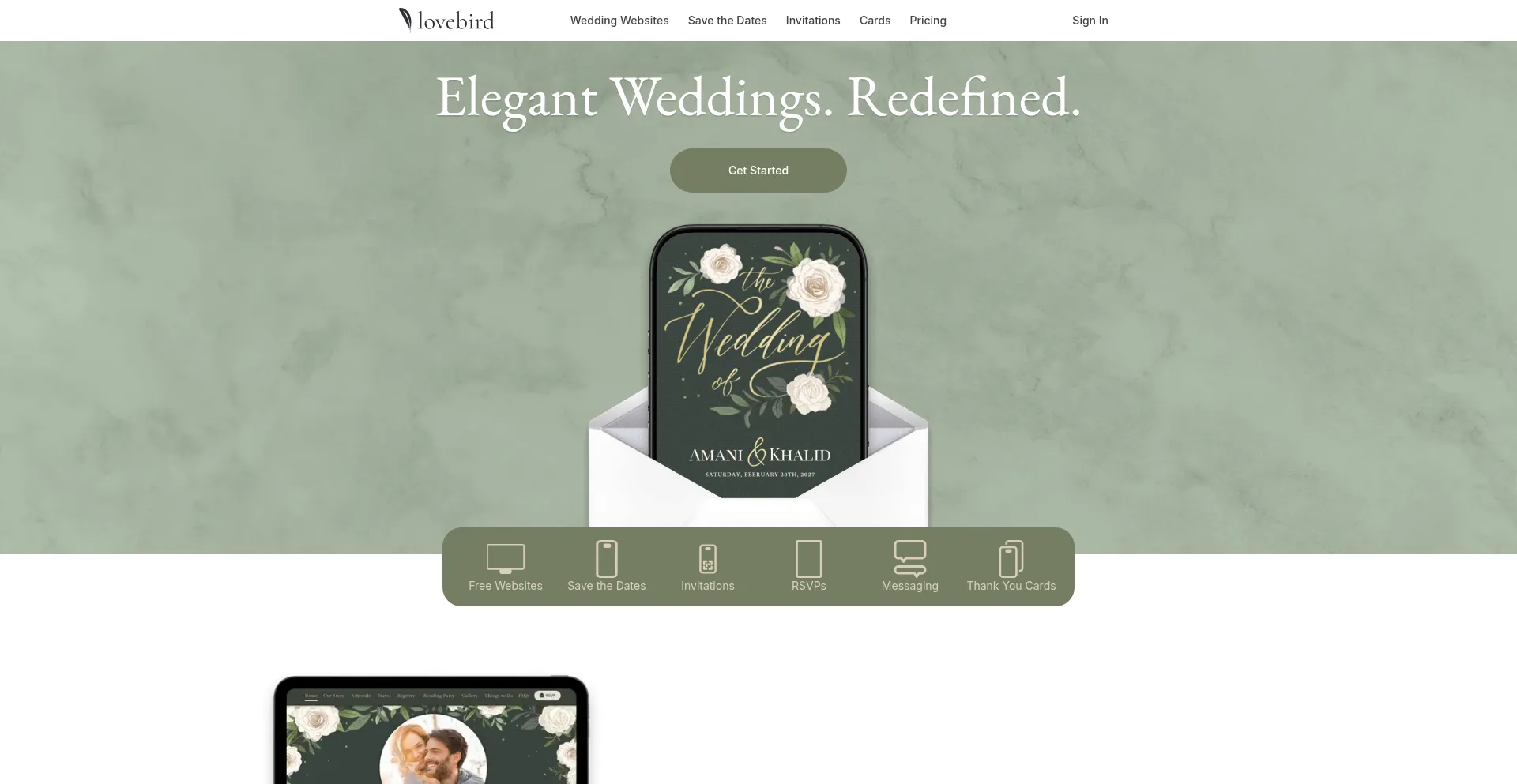 Lovebirds.com Screenshot