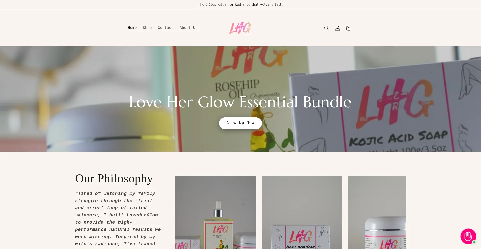 Loveherglow.com