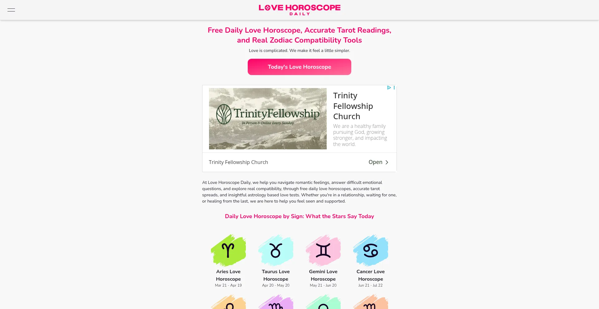 Is Lovehoroscopedaily.com Safe?