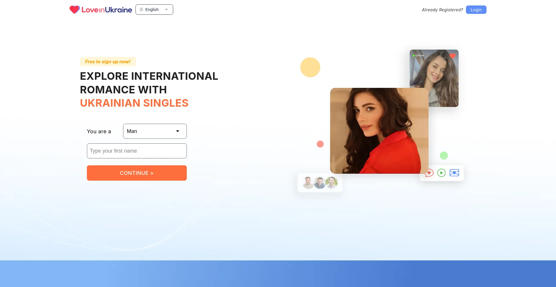 Loveinukraine.com Screenshot