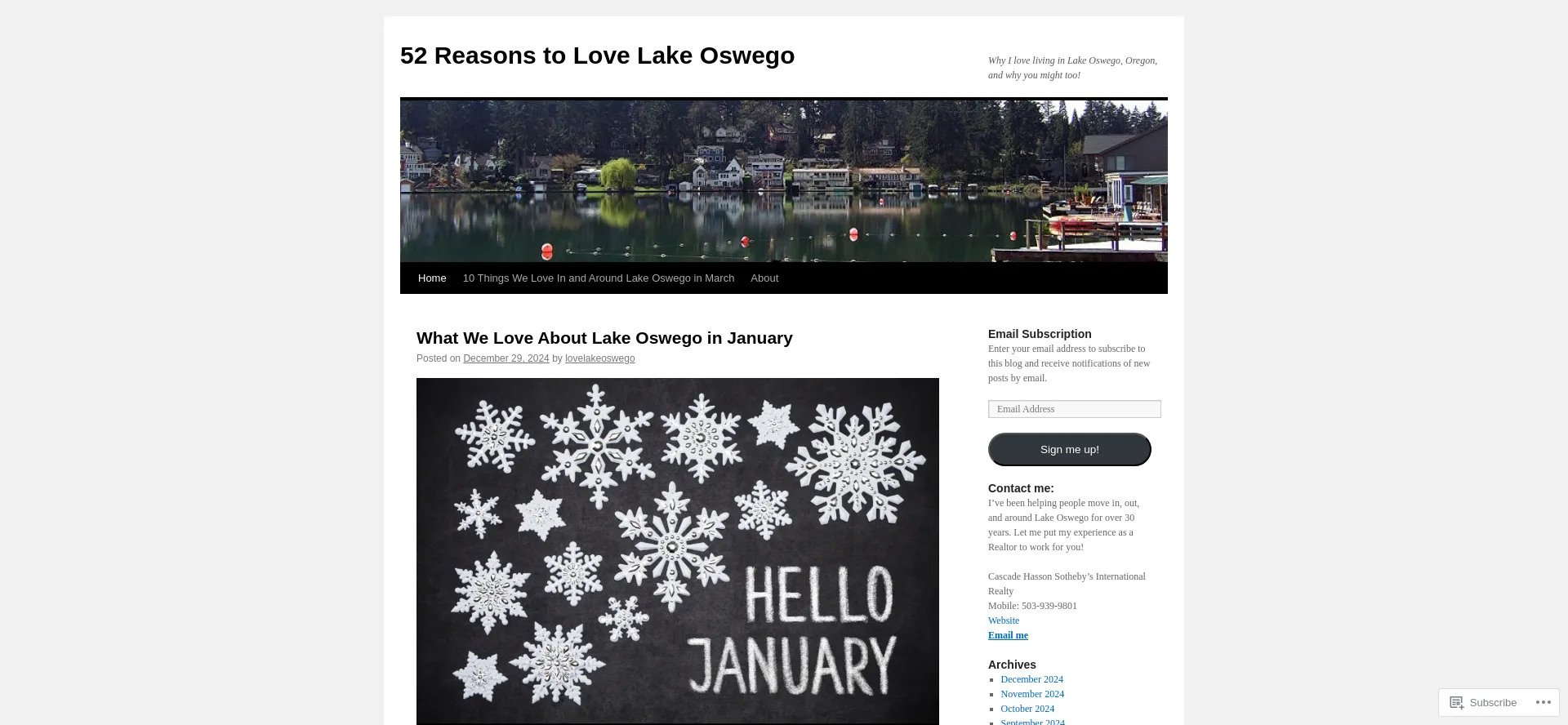 Lovelakeoswego.com