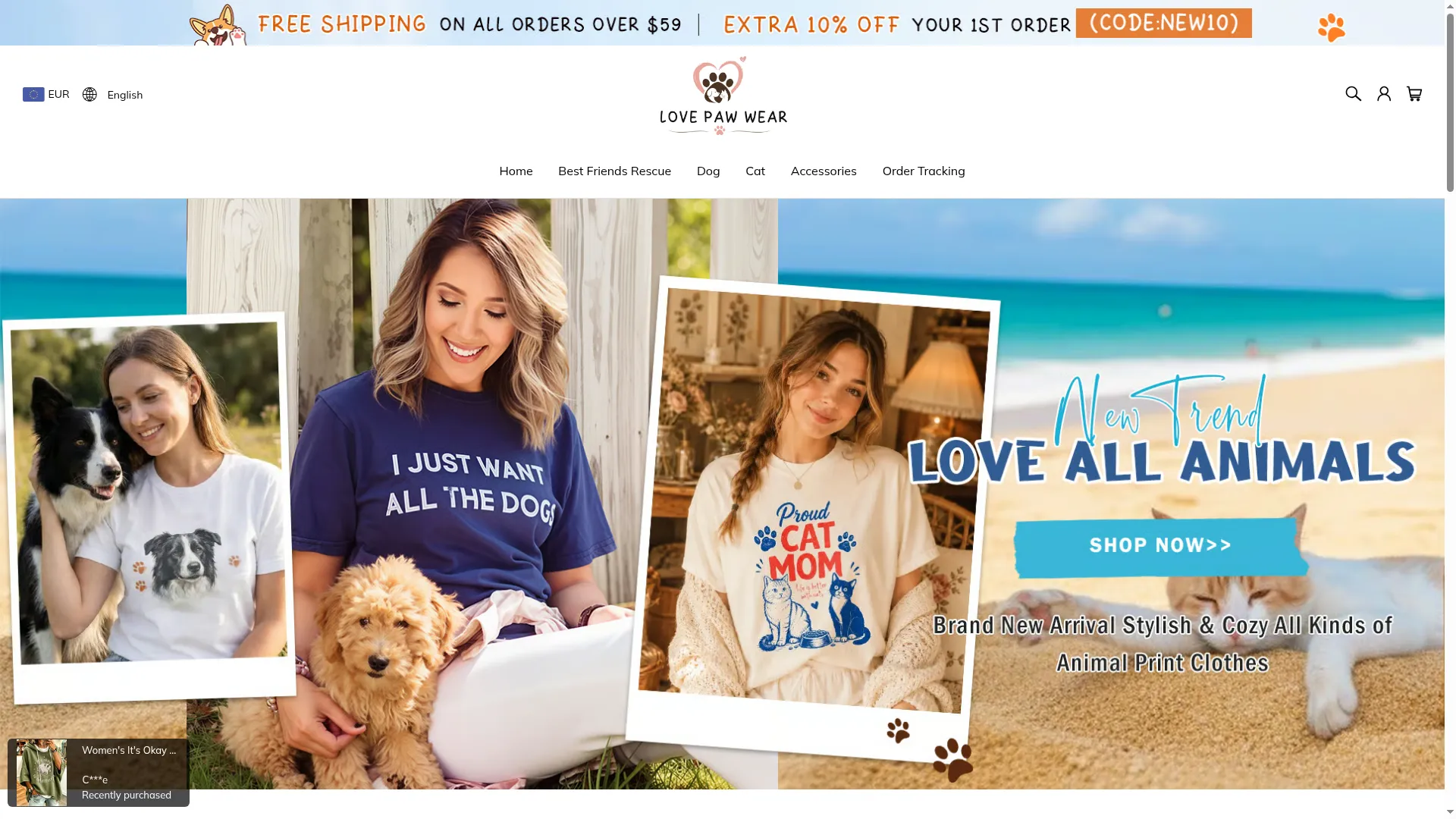Lovepawwear.com