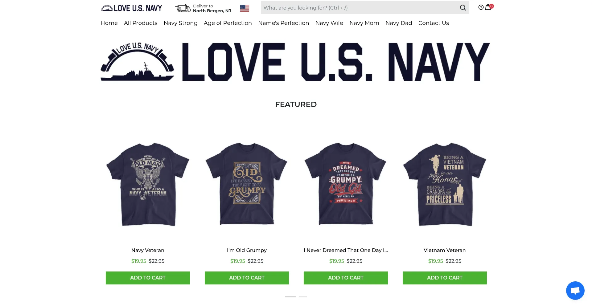 Loveusnavy.com Screenshot