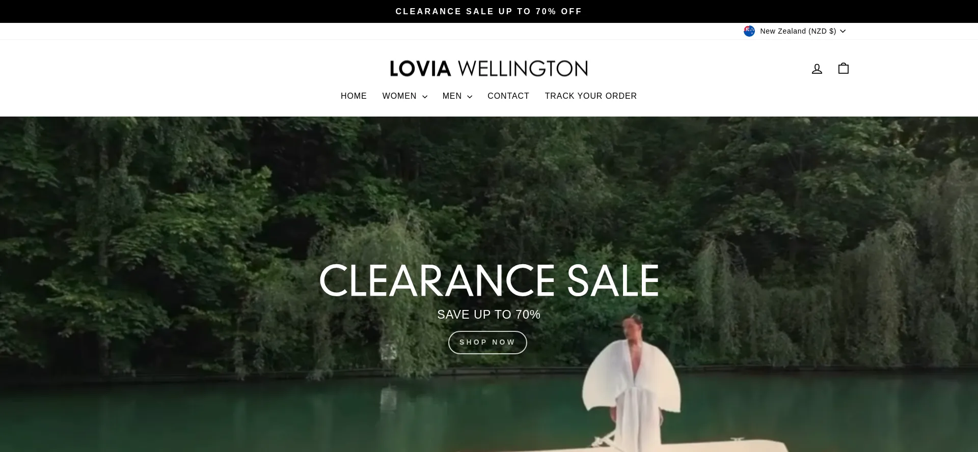 Loviawellington.com Screenshot
