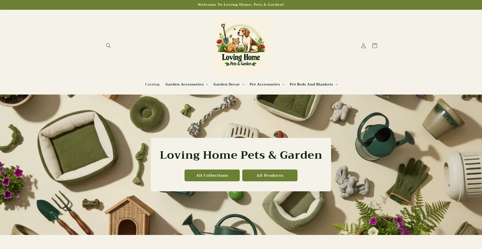 Lovinghomepetsandgarden.com
