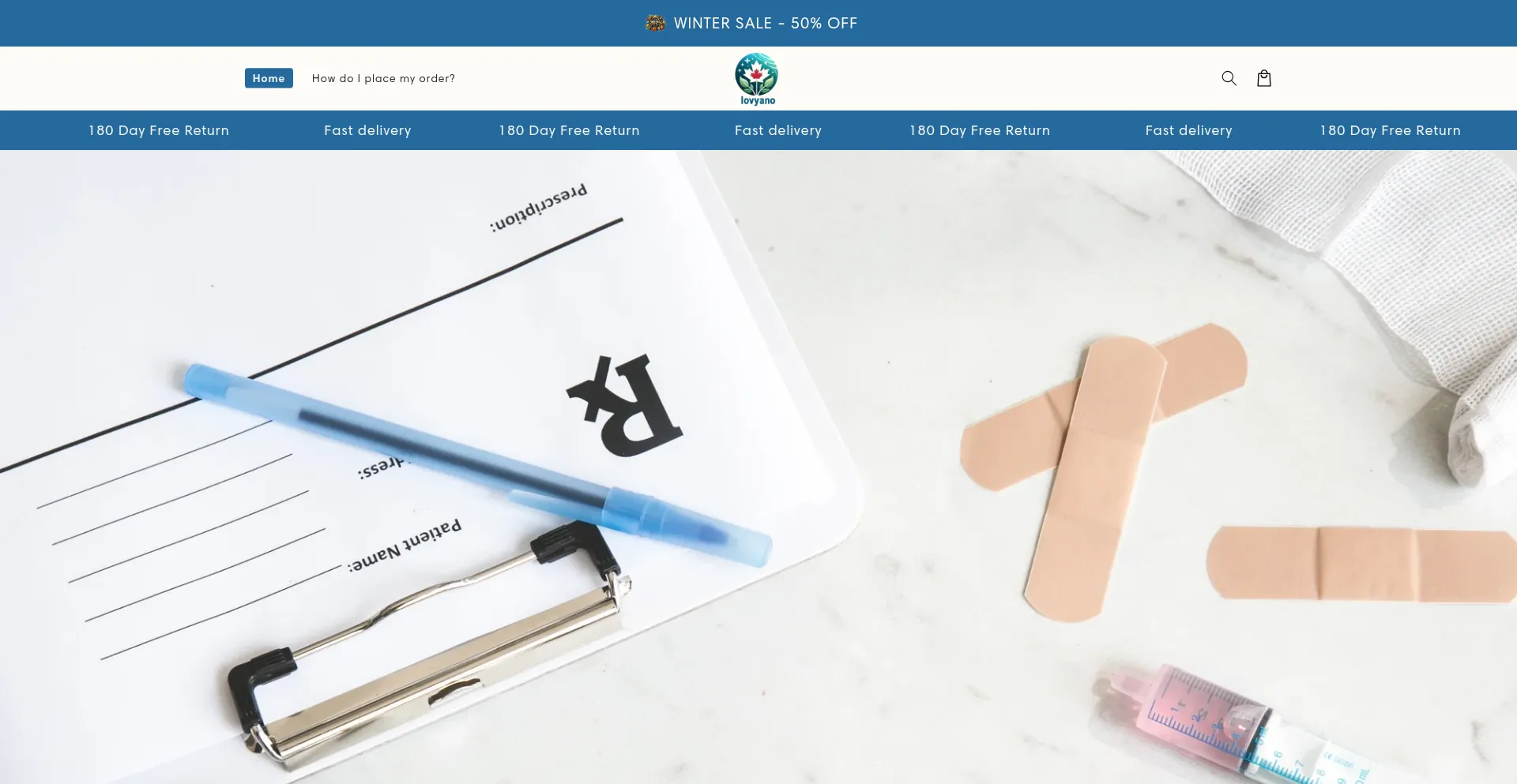 Website screenshot of Lovyanocosh.com