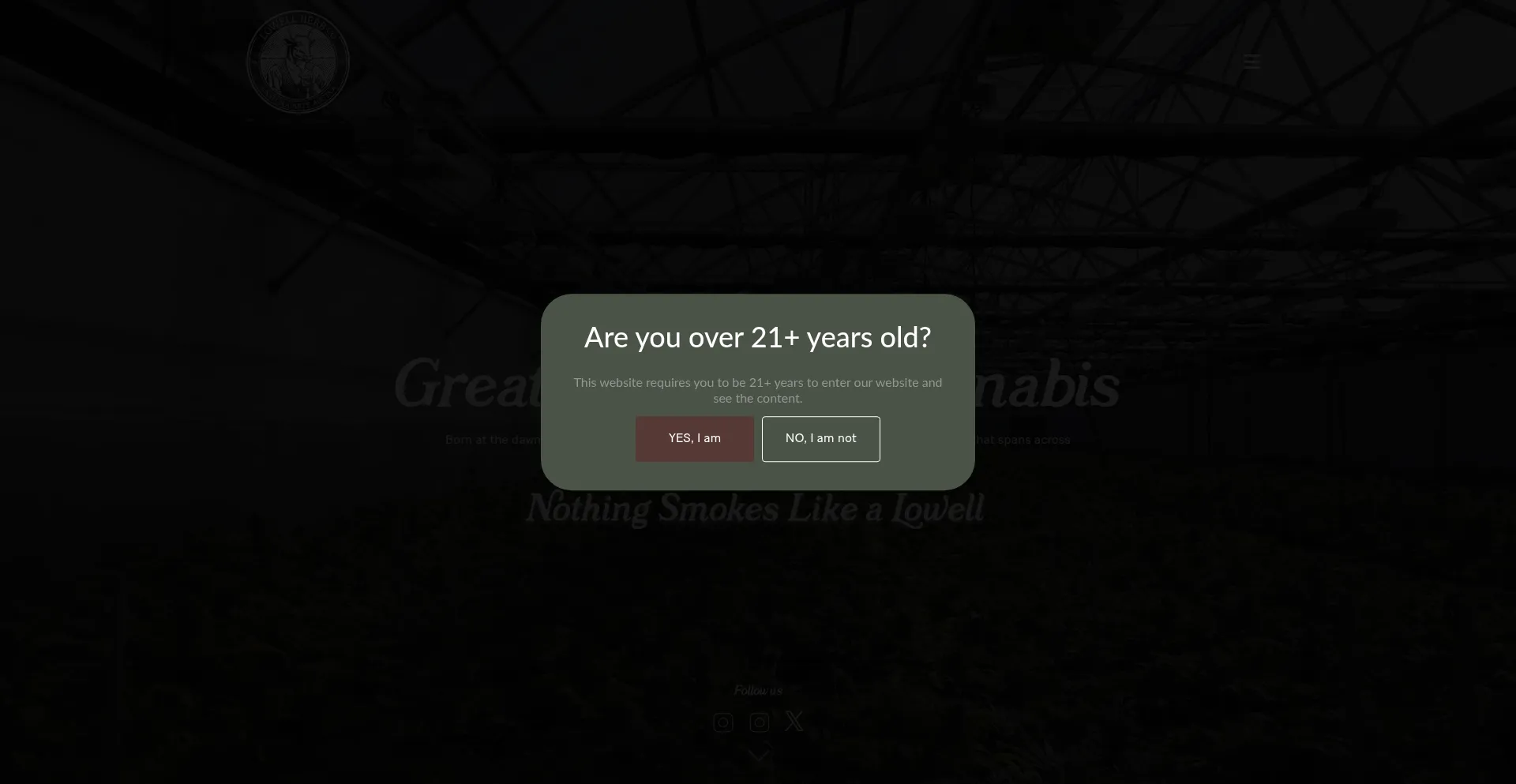 Lowellherbco.com Screenshot