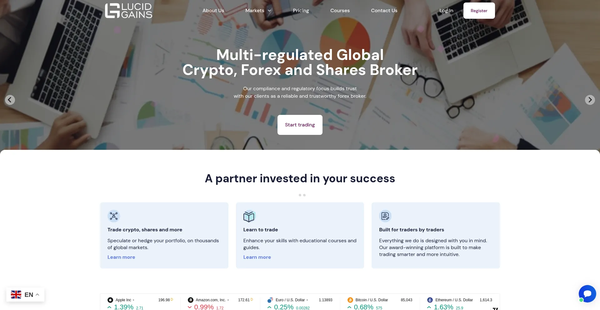 Website screenshot of Lucidgains.com