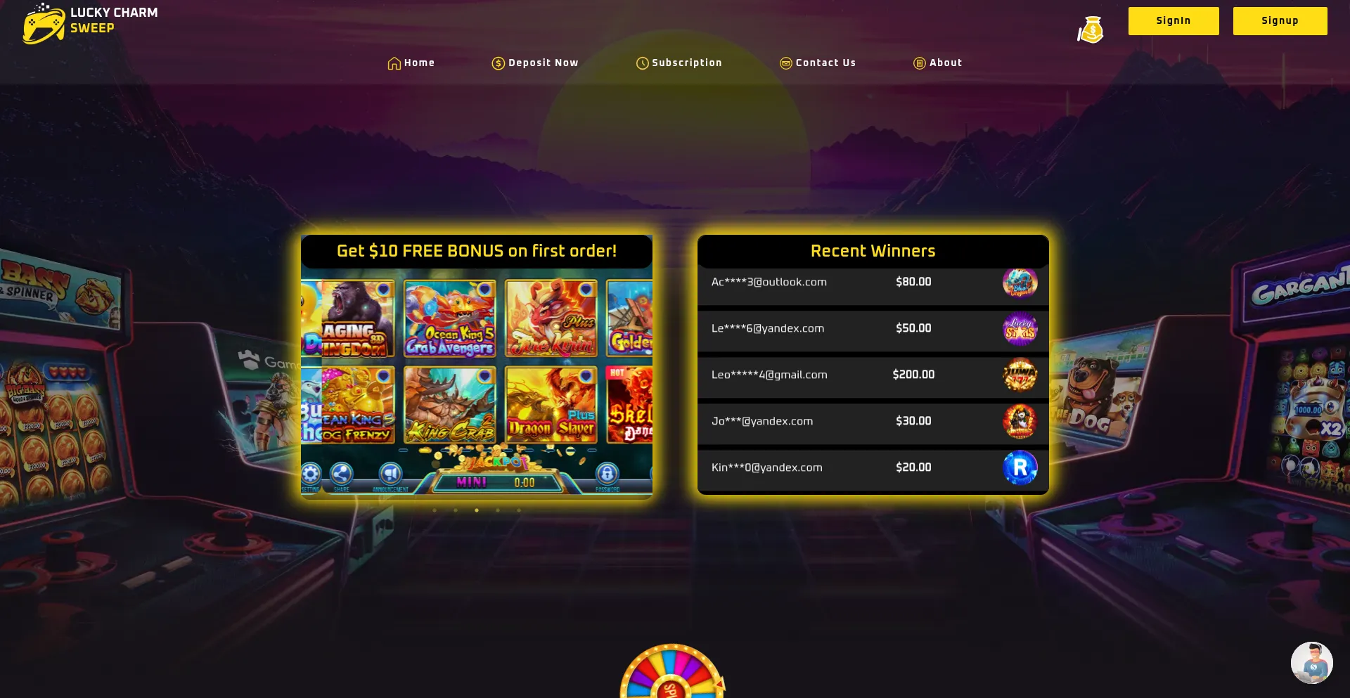 Is Luckycharmsweep.com Safe?