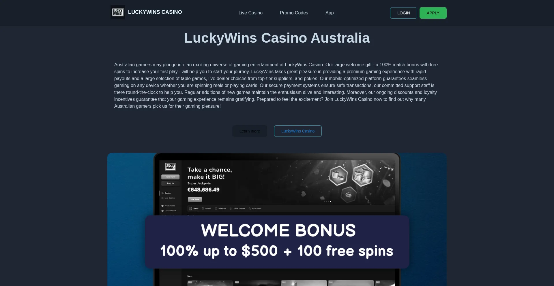 Luckywinscasino.net